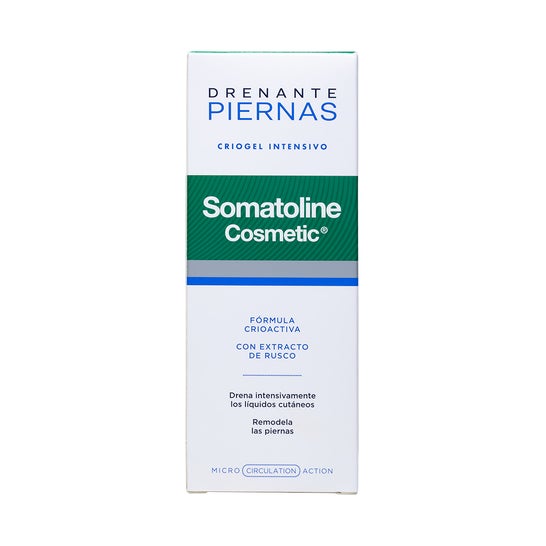 Somatoline Gel Cryogénique Drainant Intensif Jambes 200 ml