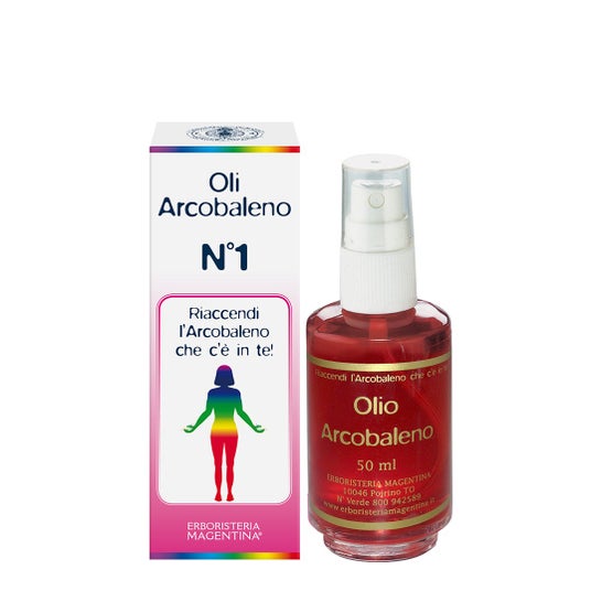 Erboristeria Magentina Arcobaleno Huile 1 Rouge 50ml