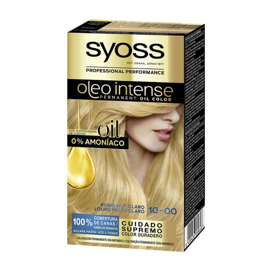 Syoss Oleo Intense N°10.0 Blond Clair Pack 5uts