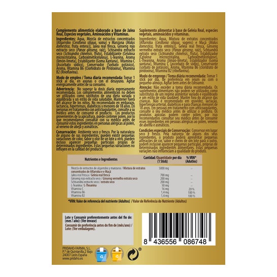 Sanon Jalea Real + Ginseng Zero 10x10ml