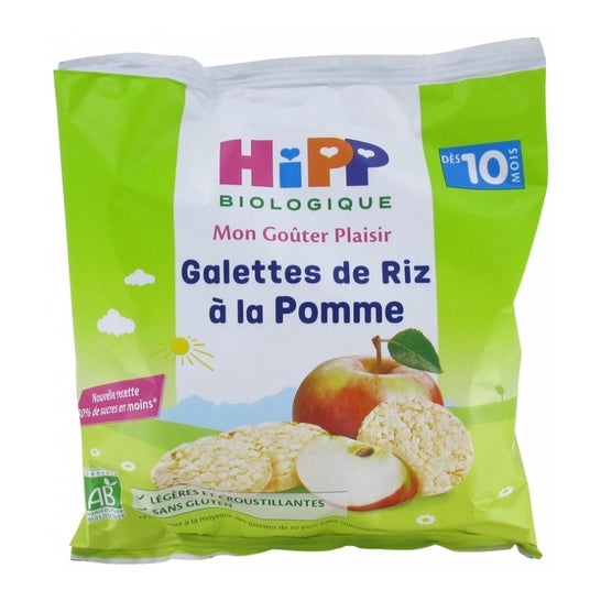 Hipp Tortas de Arroz con Manzana 30g