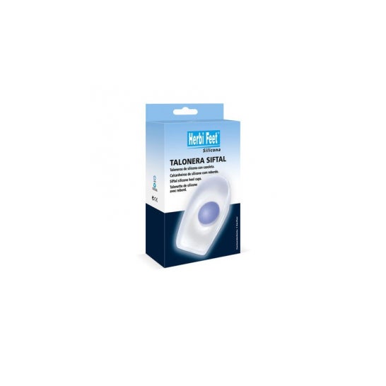 Herbi Feet Siftal Siftal Silicone Spur Heel Pad T-M