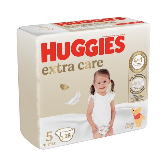 Huggies Extra Care Couches Taille 5 11-25kg 28uts