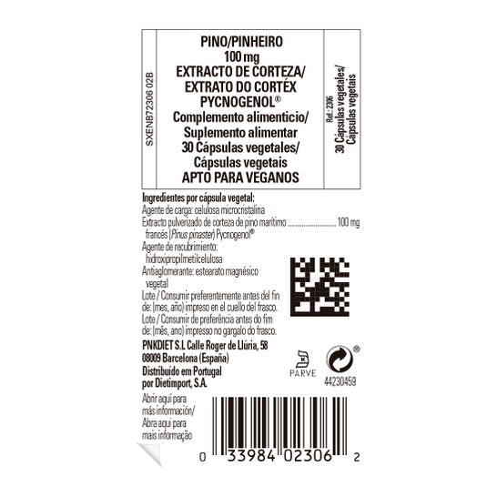 Solgar Pine Bark Extract 30Caps 100mg