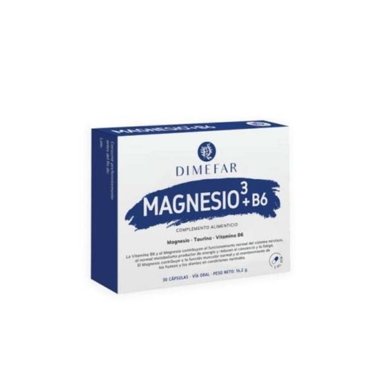 Dimefar Magnesio3+B6 30caps