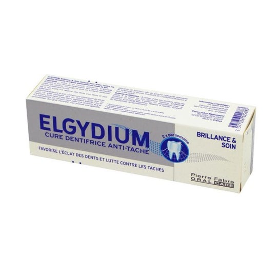 Elgydium Dentifrice Anti-Tache Brillance et Soin 30ml
