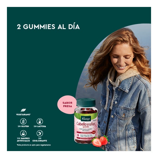 Kneipp Gummies Anti-Chute 60 gommes