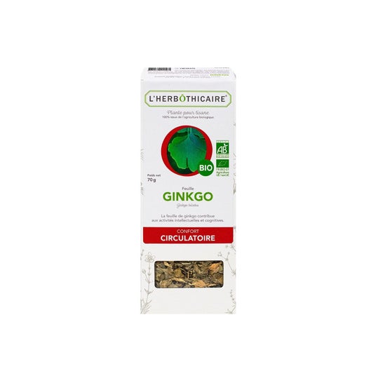 L'Herbothicaire Ginkgo Biloba Plante Tisane 70g