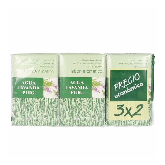 Puig Lavande Eau de Lavande Savon de Lavande Lot de 3 pièces