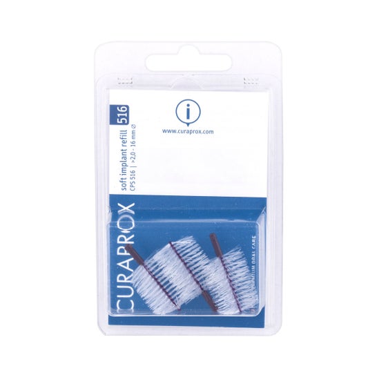 Curaprox CPS 516 Soft Implant Refill Violet 2.0 16mm 3uts