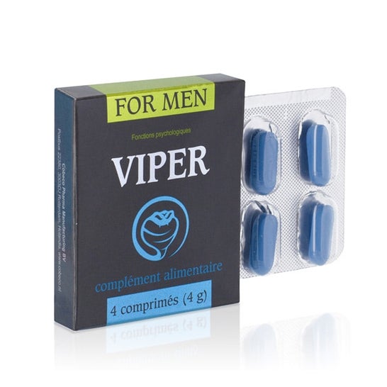 Viper For Men 4 Comprimés