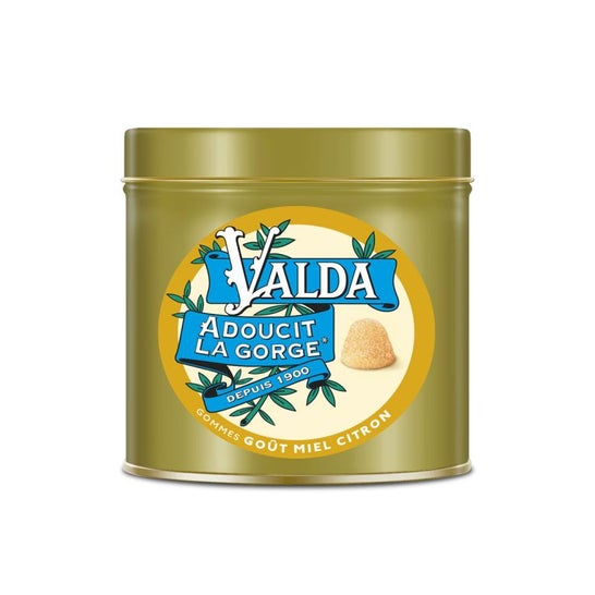Valda Gommes Macher Miel Citron Sans Sucres Bio 140g