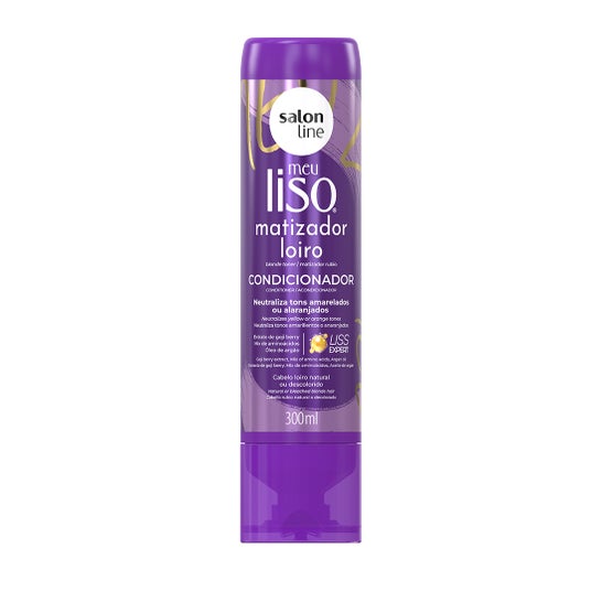 Salon Line Meu Liso Matizador Loiro Condicionador 300ml