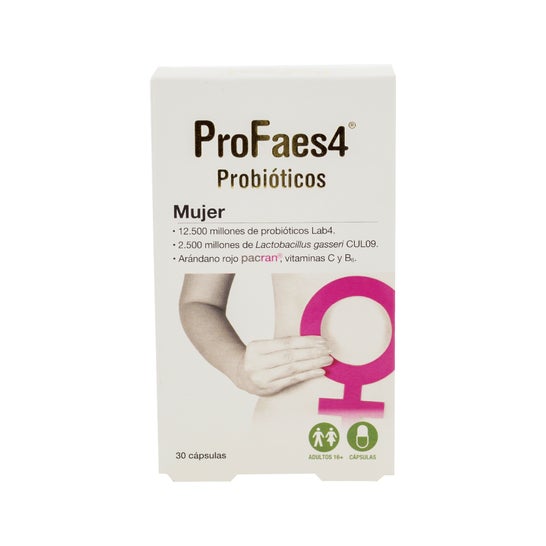 ProFaes4 Probiotiques Femme 30 Capsules