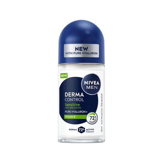 Nivea Men Derma Control Sensitive Deo Roll On 50 ml