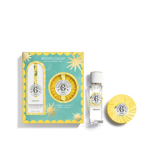 Roger & Gallet Cedrat Coffret Eau Parfumée 30 ml + Savon 100 gr
