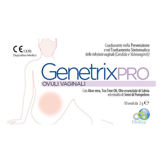 Genetrix Pro Ovules Vaginales 10x2g