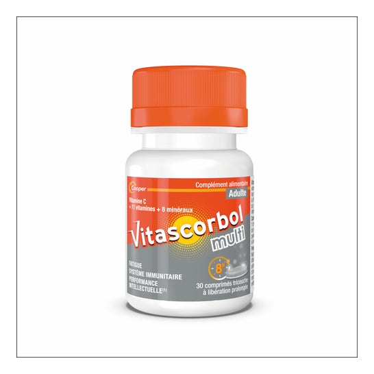 Vitascorbol Multi Adulte 30 Comprimés