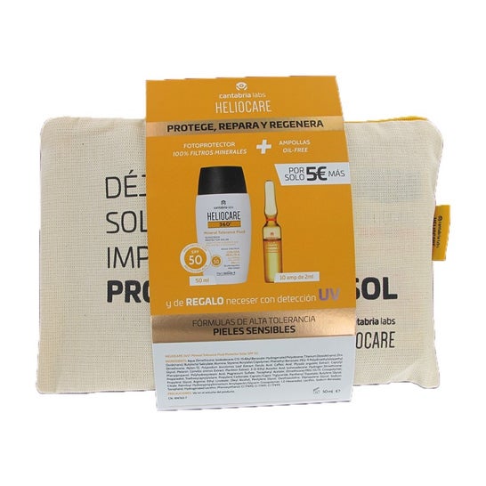 Heliocare Mineral Photoprotective Kit SPF50 + Ampoules