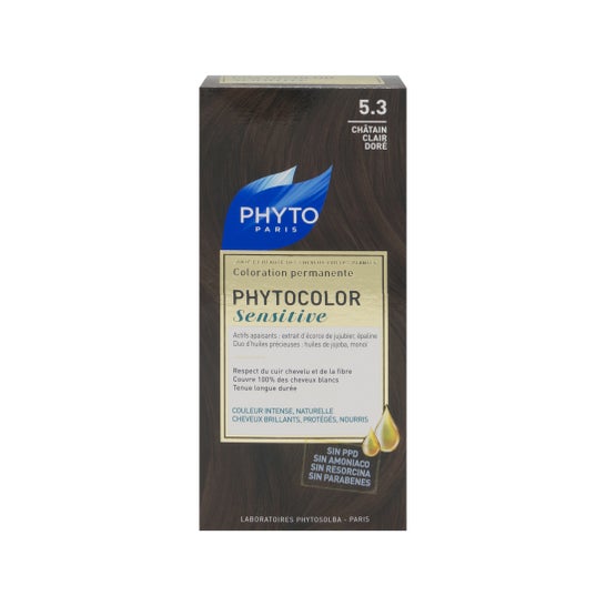 Phyto Color Sensitive 5.3 Light Brown Gold 5.3 Light Brown Gold