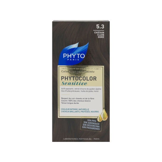 Phyto Color Sensitive 5.3 Light Brown Gold 5.3 Light Brown Gold