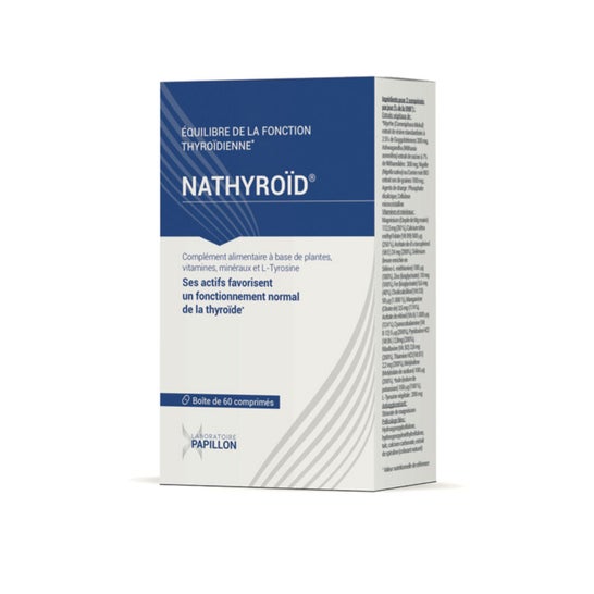 Nathyroïd Équilibre De La Fonction Thyroïdienne 60 Comprimés