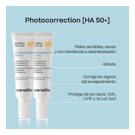 Sensilis Photocorrection Ha 50+ Teinté 50ml