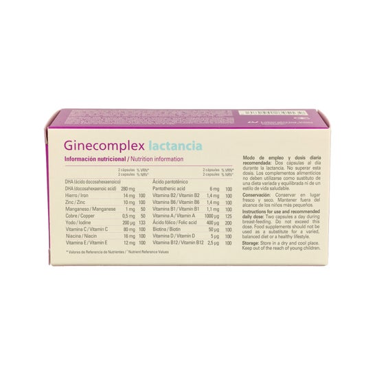 Ginecomplex Breastfeeding 60 Caps