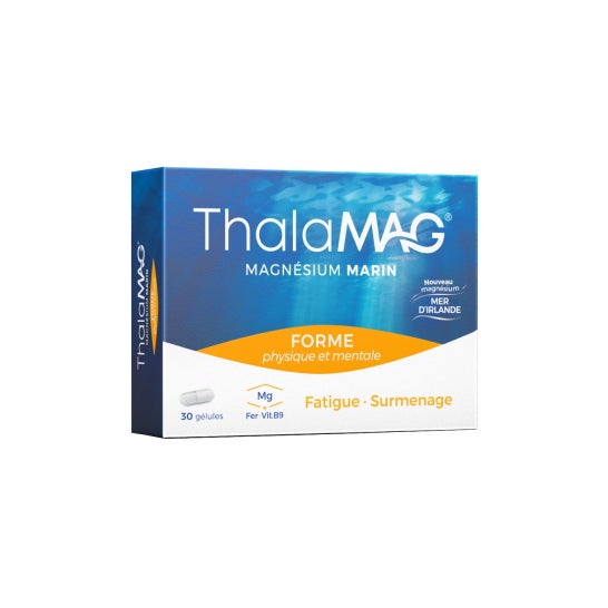 Thalamag Magnésium Marin Forme Physique et Mentale 30 gélules