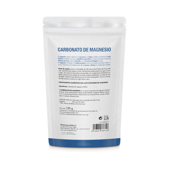 Ana Maria Lajusticia Carbonate de magnésium en poudre 130 G