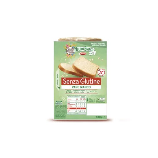 Mulino Bianco Sans Gluten Pain Blanc 300g