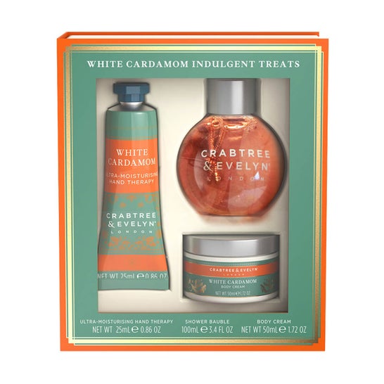 Crabtree & Evelyn Coffret White Cardamom Indulgent Treats DocMorris France
