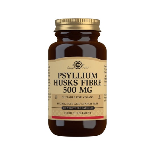 Solgar Psyllium 500mg 200 gélules Végétales