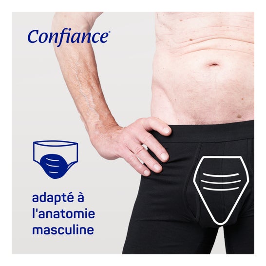 Confiance Men 2 Gouttes 14 Protections Absorbantes