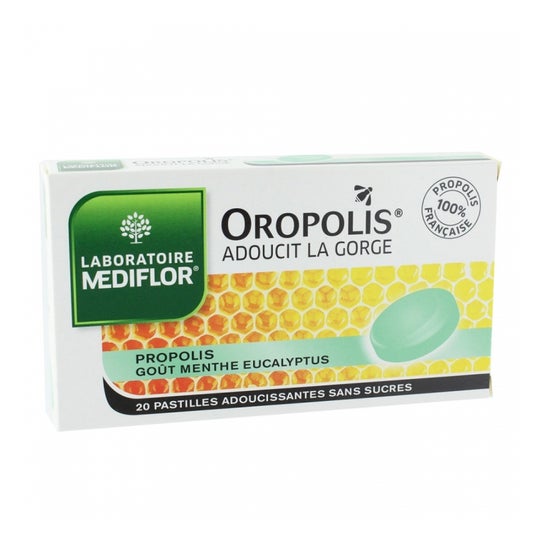 Mediflor Oropolis Menthe Ecalypthus 20 Pastilles
