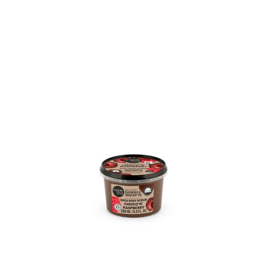 Organic Shop Gommage Corporel Cacao Framboise Choco'n'Raspberry 250 ml