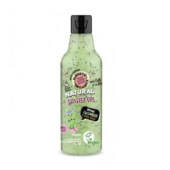 Planeta Organica Cucumber & Basil Seed Organic Gel de Baño 250ml