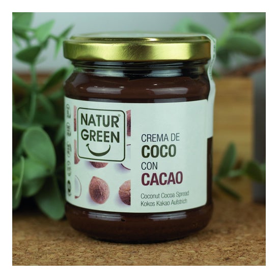 Naturgreen crème de cacao et noix de coco biologique 200g