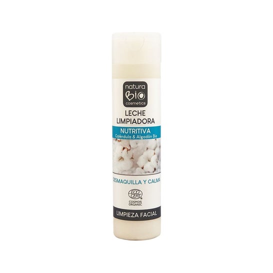 NaturaBio Cosmetics Lait Démaquillant Nourrissant 200ml