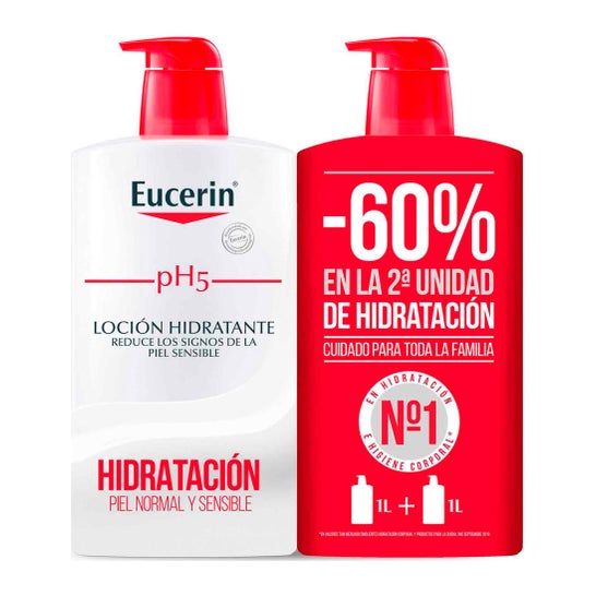Eucerin® Duplo pH5 Lotion de protection de la peau 2x1L