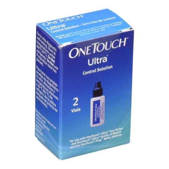 One Touch Ultra Solución Control Glucosa 2x3,75ml