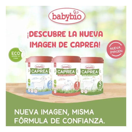 BabyBio Caprea 2 Lait Bio 3x800g