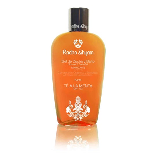 Radhe Shyam Gel de bain au thé à la menthe 250ml