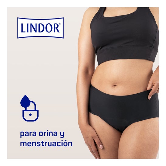 Lindor Lady Ropa Interior Lavable Menstruación y Pérdidas de Orina Talla M