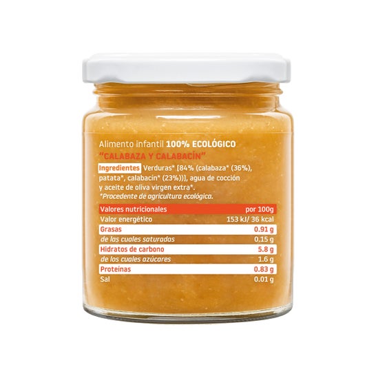 Smileat Potito Bio Citrouille et Courgette Saveur Courgette 230g