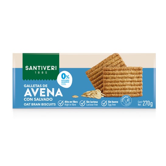 Santiveri Biscuits au son d'avoine 270g
