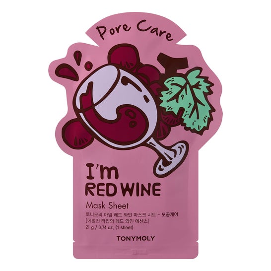 Tony Moly I'M Real Red Wine Face Mask 21g