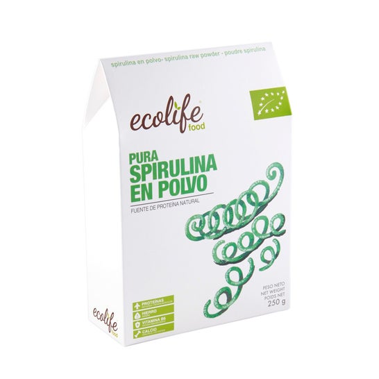 Ecolife Food Spirulina Pure Organic Powder 250g