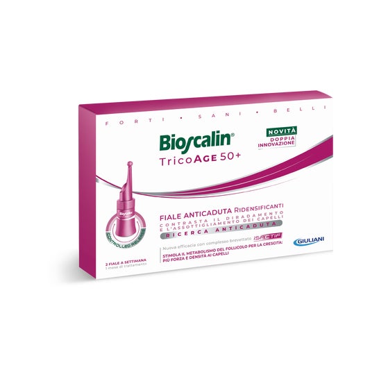 Bioscalin TricoAge50+ Redensifiants 8 Ampoules