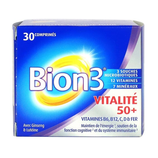 Bion 3 Vitalité 50+ 30comp